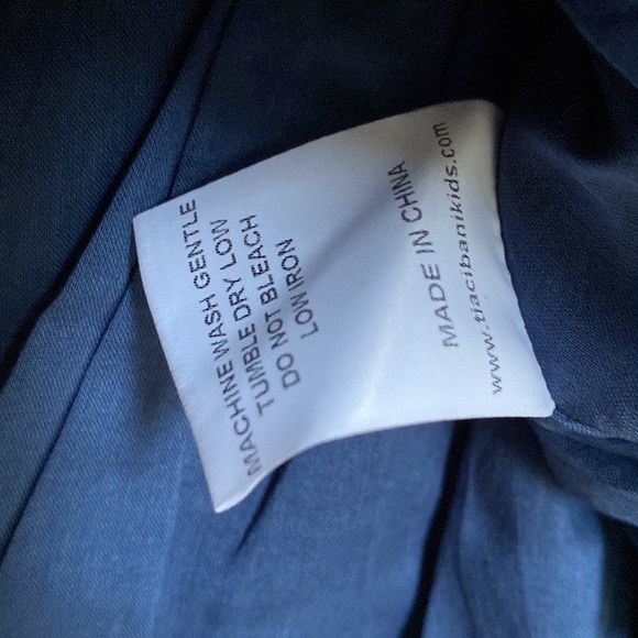 Tia Cibani girls navy tulle party formal dress - Picture 8 of 13